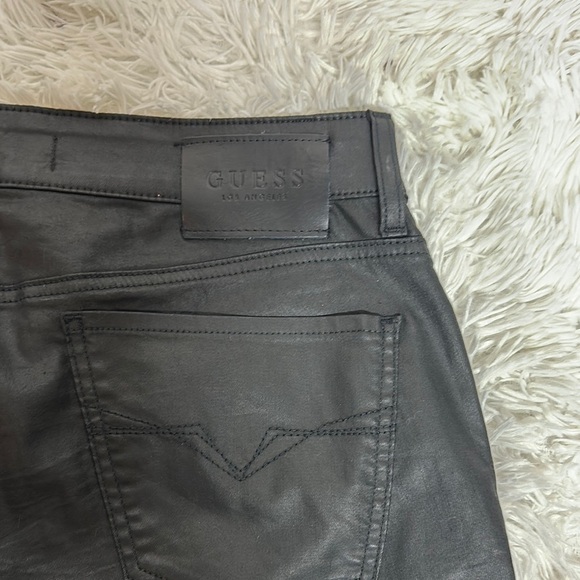 Guess Black Straight Jeans Classic Fit - Picture 8 of 13
